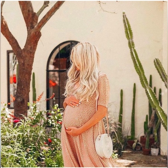 NWT Hatch The Lucia Dress in Blush Daisy Pink Size 0 - Picture 8 of 13